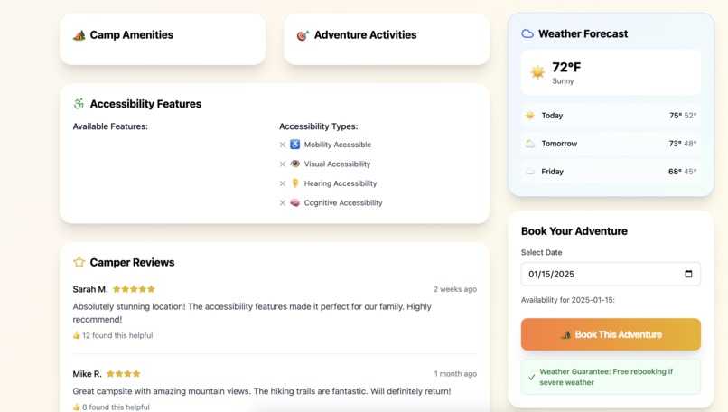 Camp Explorer – screenshot 2
