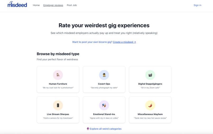 Misdeed – screenshot 2