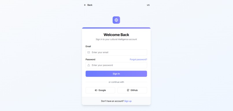CulturalCompass – screenshot 2