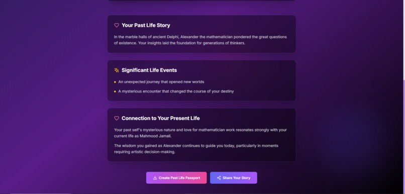 PastLife AI – screenshot 4