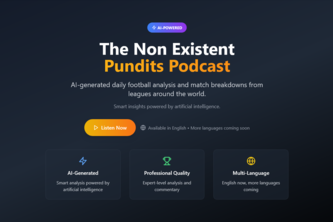 The Non Existent Pundits Podcast - The website