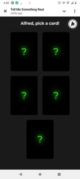 Tell Me Something Real – screenshot 4