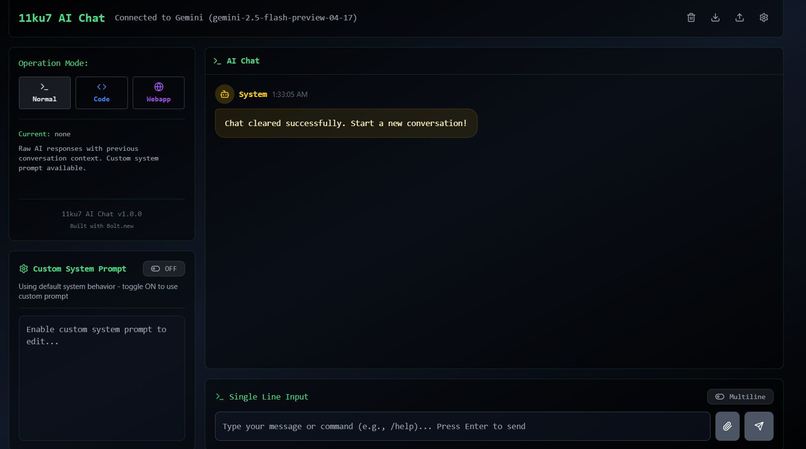 11ku7-ai-chat – screenshot 3