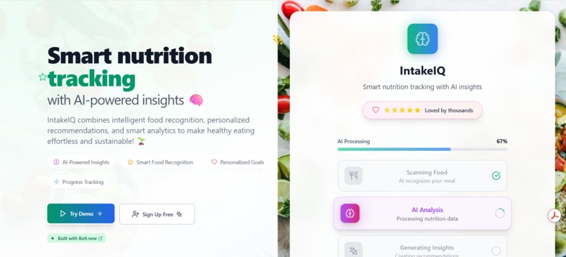 IntakeIQ – screenshot 1