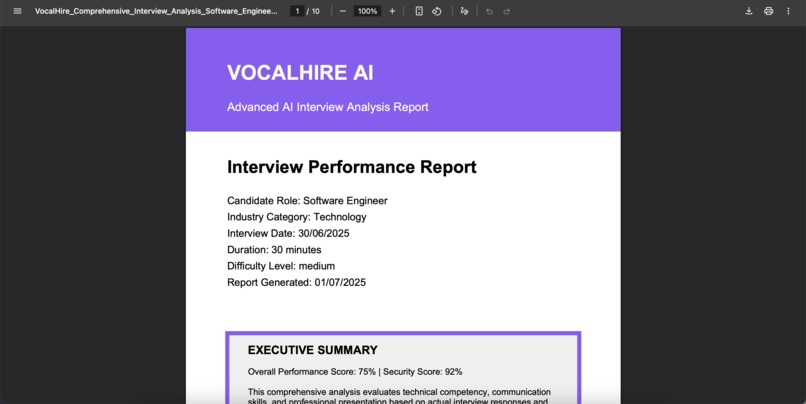 VocalHire – screenshot 5