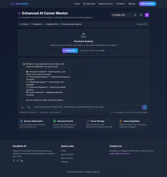 VocalHire – screenshot 7