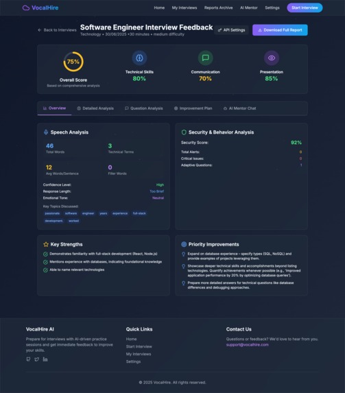 VocalHire – screenshot 8