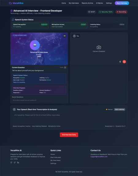 VocalHire – screenshot 3