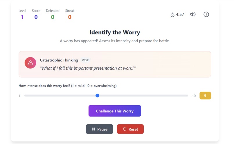 Mental Health GYM platform – screenshot 5