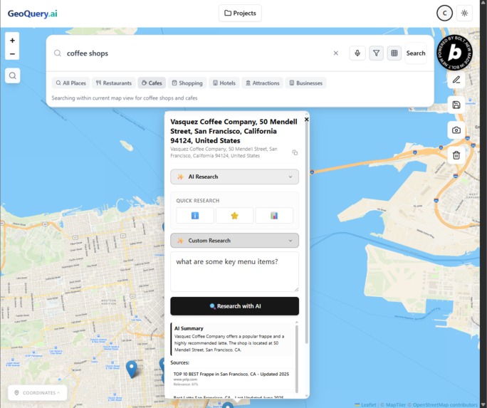 GeoQuery.ai – screenshot 1
