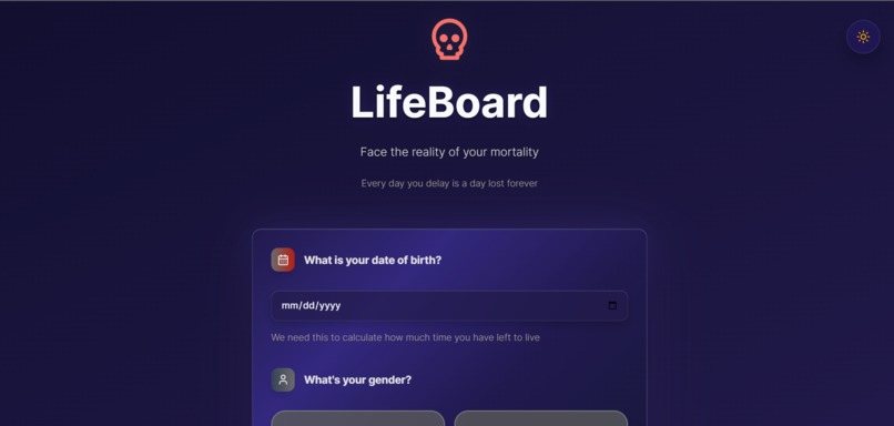 LifeBoard – screenshot 3