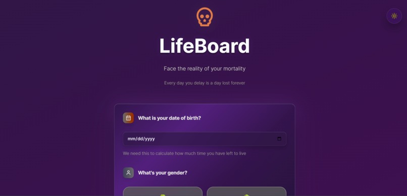 LifeBoard – screenshot 4