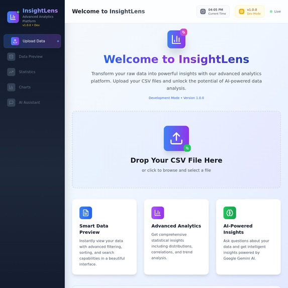 InsightLens – screenshot 1