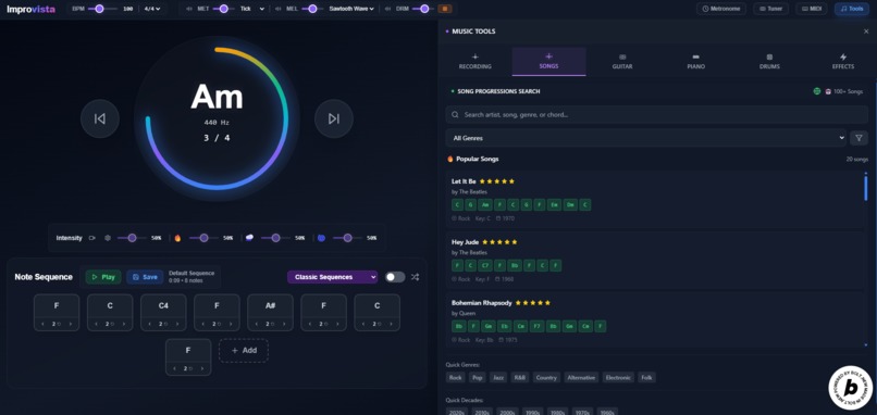 Improvista - Music improvisation buddy – screenshot 4