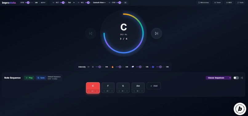 Improvista - Music improvisation buddy – screenshot 5