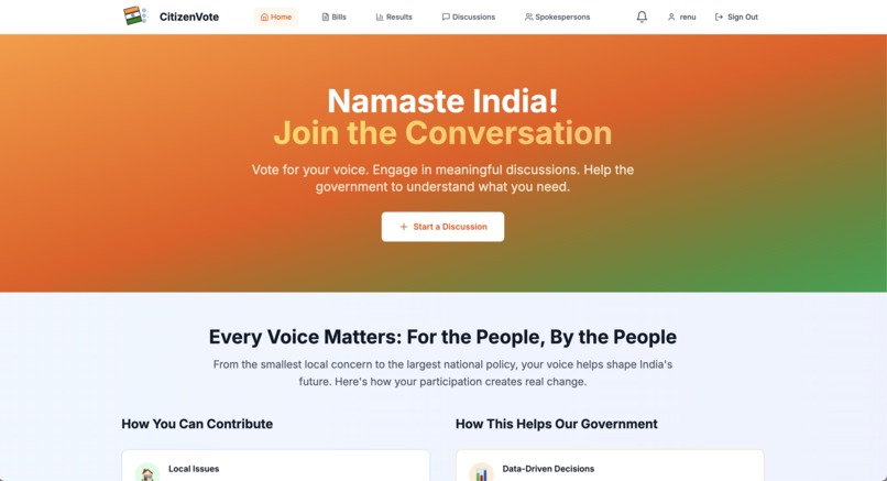 CitizenVote – screenshot 3