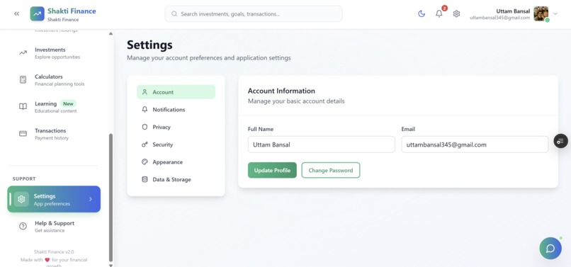 Shakti Finance – screenshot 13