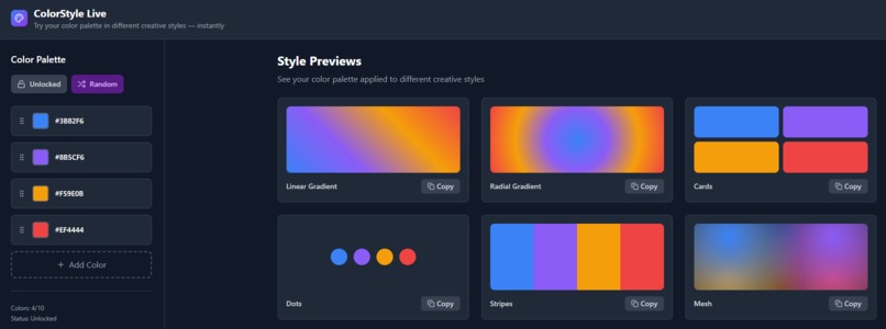 ColorStyle – screenshot 1