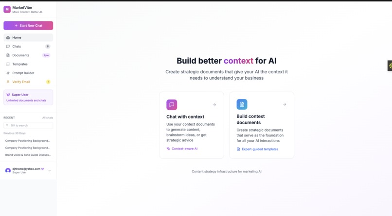 Marketvibe.ai – screenshot 4