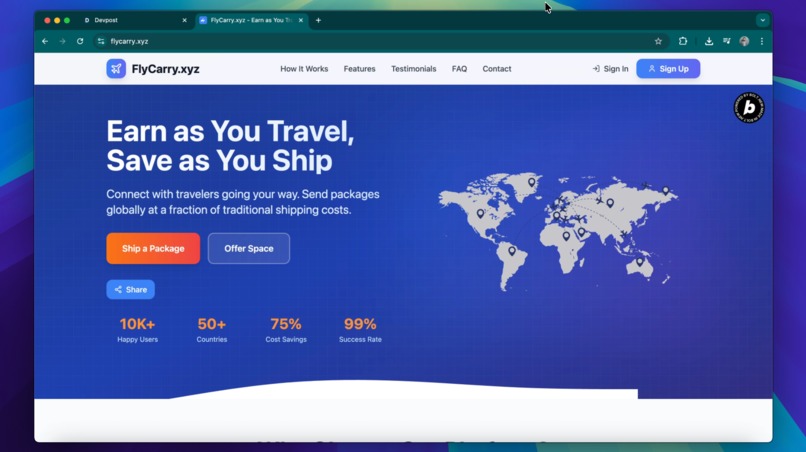 FlyCarry – screenshot 1