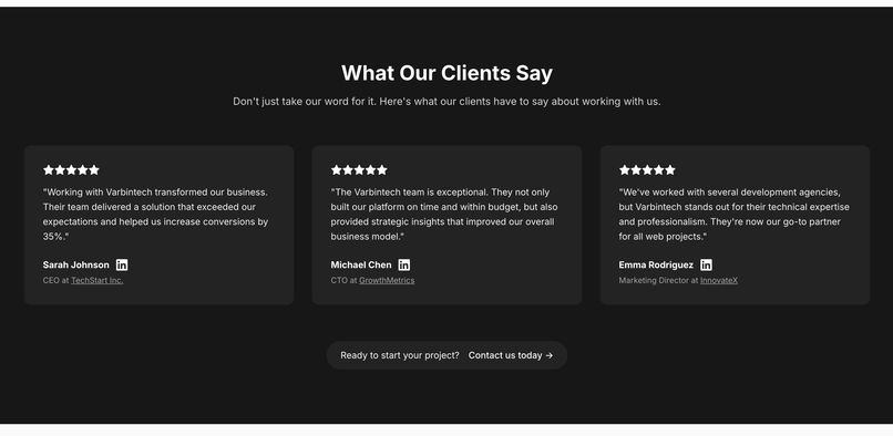 Agency Homepage 2025 – screenshot 4