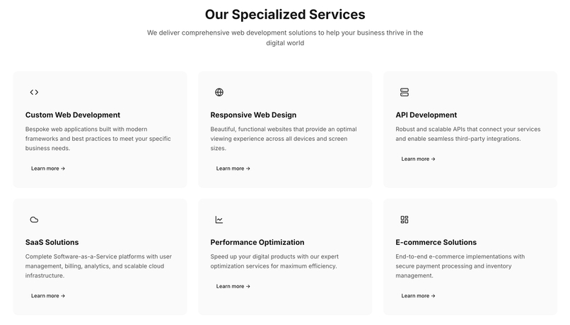Agency Homepage 2025 – screenshot 2