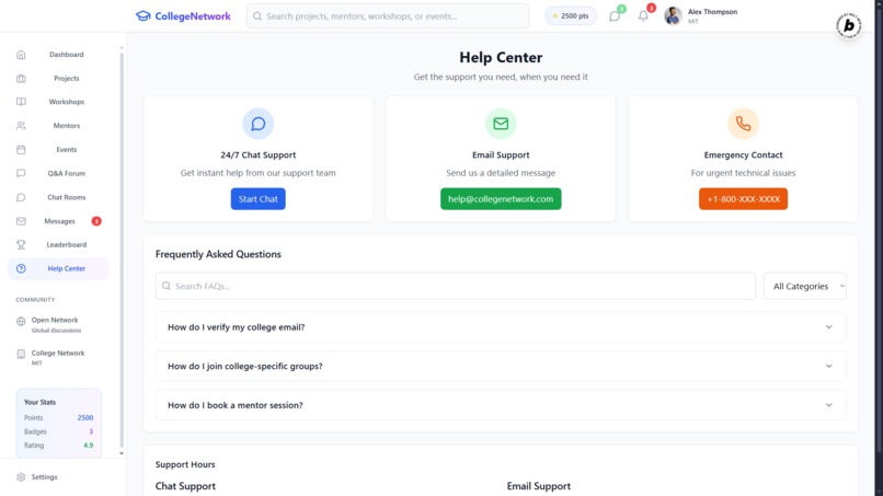 SkillSwap - CollegeNetwork – screenshot 3