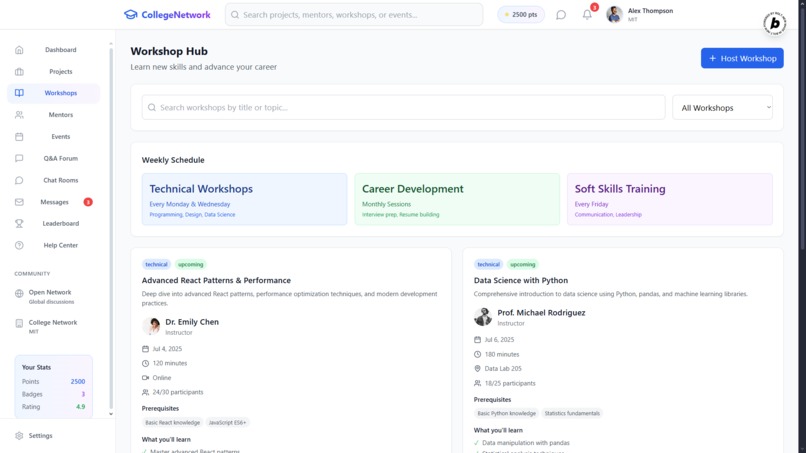 SkillSwap - CollegeNetwork – screenshot 6