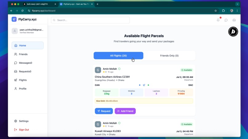 FlyCarry – screenshot 4