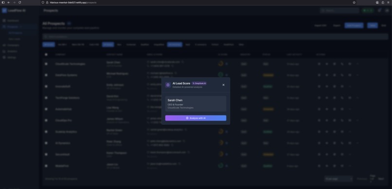 LeadFlow AI – screenshot 26