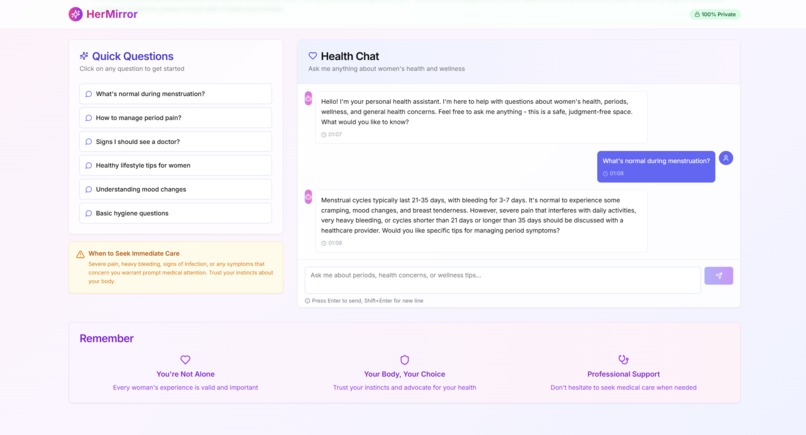 HerMirror – screenshot 3