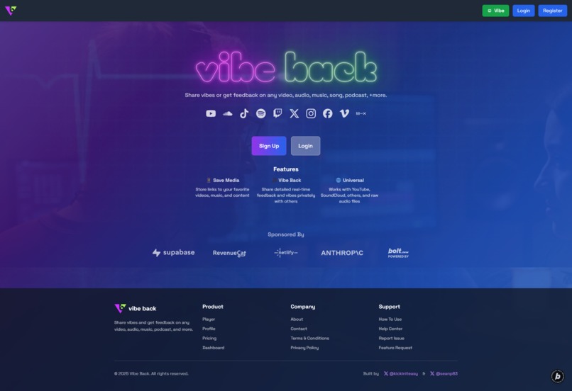 Vibe Back – screenshot 2