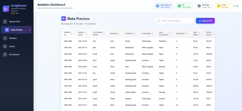 InsightLens – screenshot 2