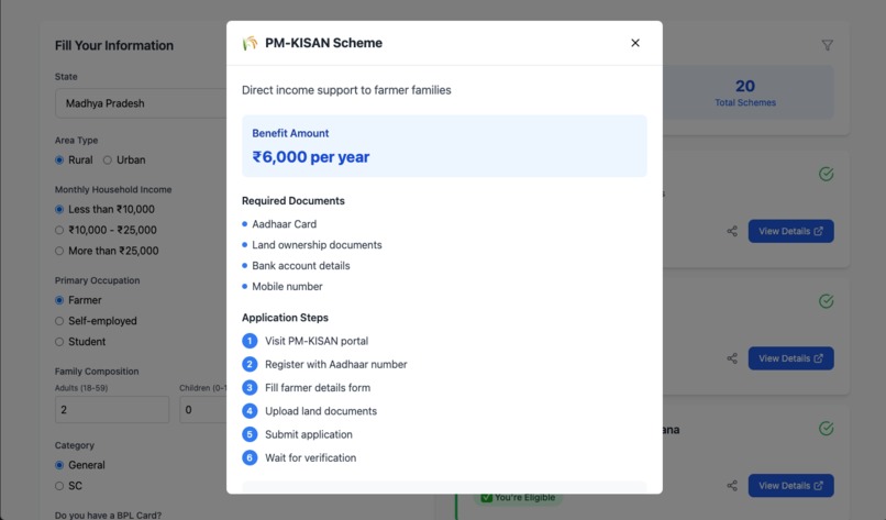YojanaConnect – screenshot 2