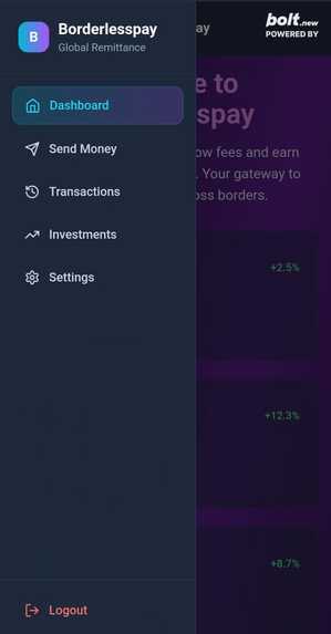 BorderlessPay – screenshot 3