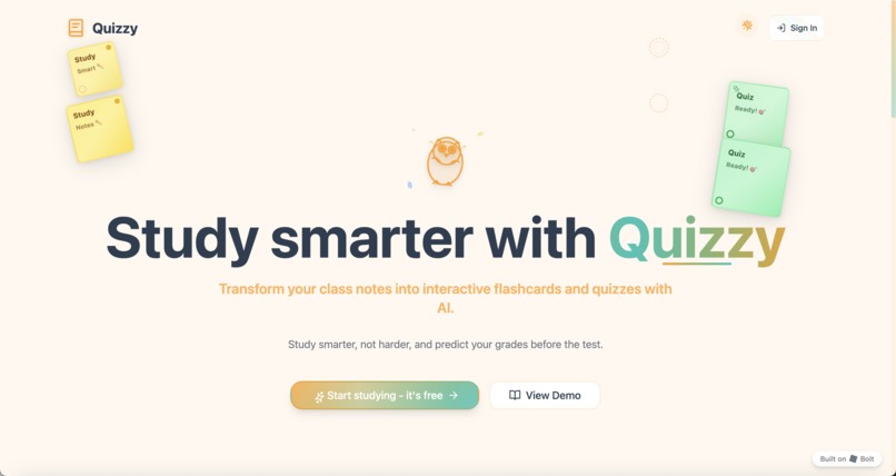 Quizzy – Study Smarter – screenshot 1