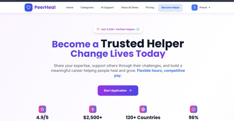 PeerHeal.AI – screenshot 1