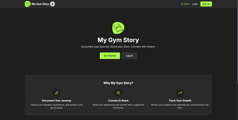 MyGymStory – screenshot 1