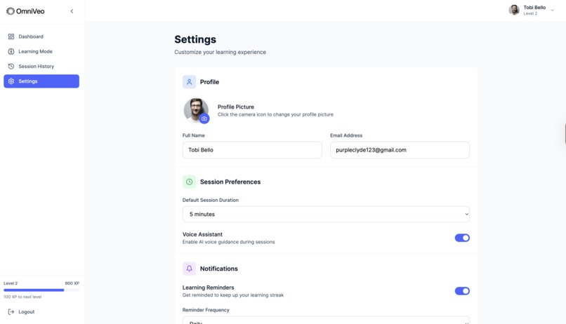 OmniVeo – screenshot 3