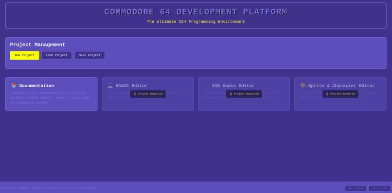 Commodore online dev assistant – screenshot 3