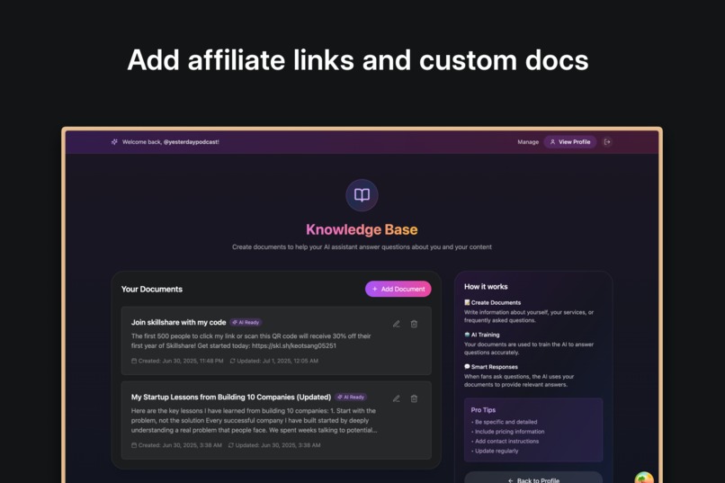 Ask In Bio - Linktree Killer – screenshot 4