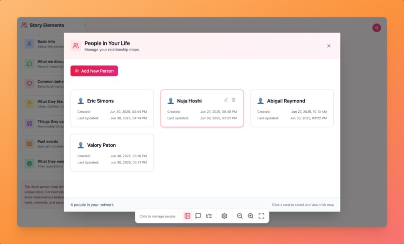 People Storymaps – screenshot 4