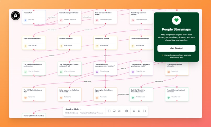 People Storymaps – screenshot 1