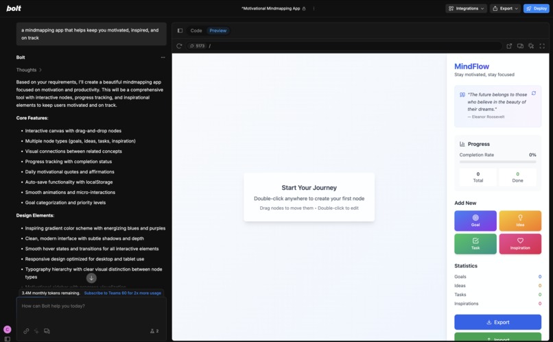 MindMap – screenshot 1