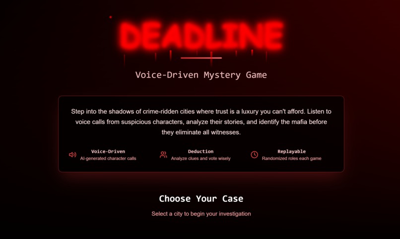 Deadline – screenshot 1