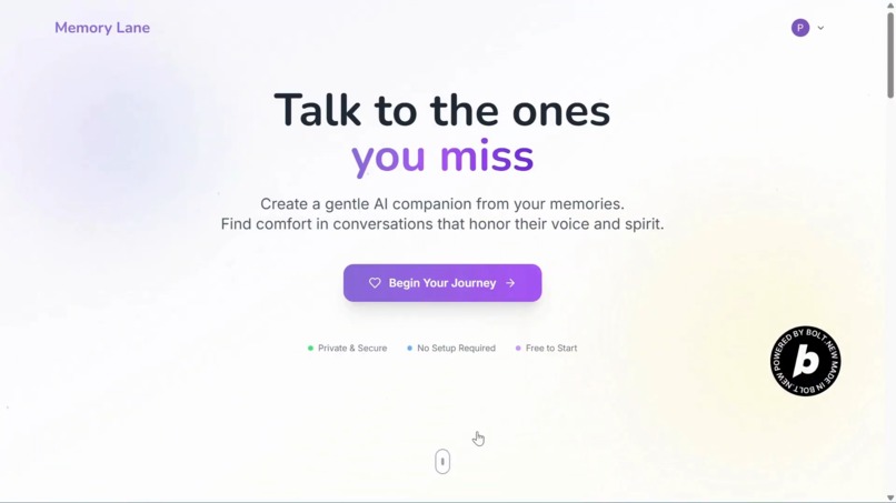 Memory lane – screenshot 1