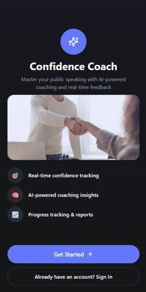 AI Confidence Coach – screenshot 1
