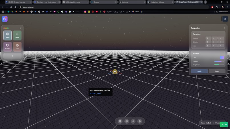LUMIN – AI-Native 3D Creation Platform and Ecosystem – screenshot 4