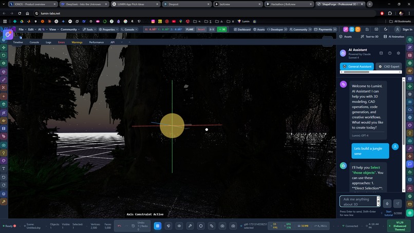 LUMIN – AI-Native 3D Creation Platform and Ecosystem – screenshot 8