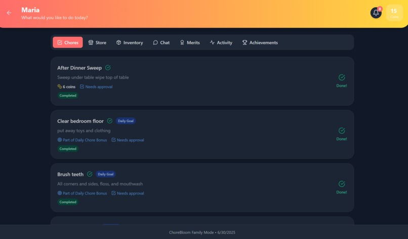 ChoreBloom – screenshot 19